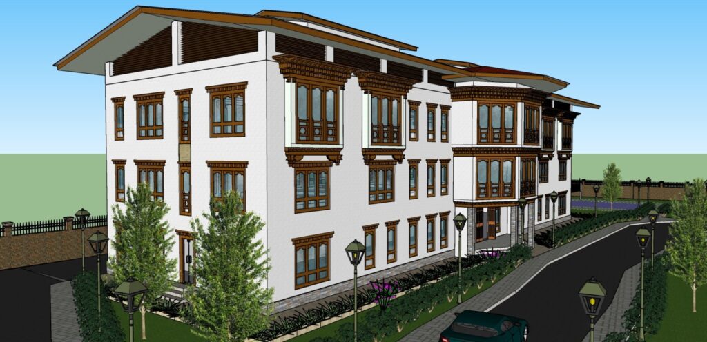 Project Planning, Architectural Designing, and Site Supervision For the Relocation of Air Force Element Complex at Paro International Airport, Bhutan.