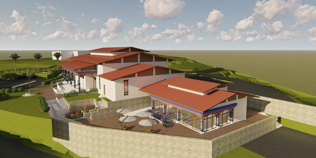Project Planning and Architectural Design for the Tsirang Dzongkhag Town Hall in Bhutan.